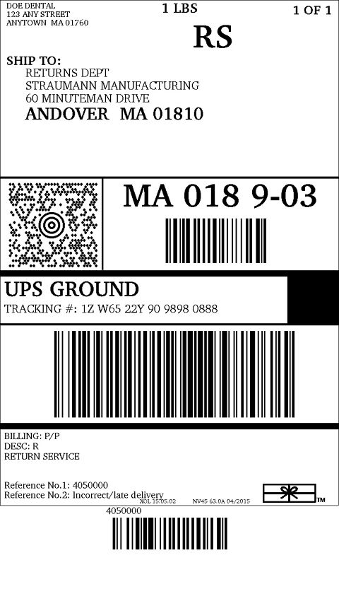 Hilaire printable ups label | Harper Blog